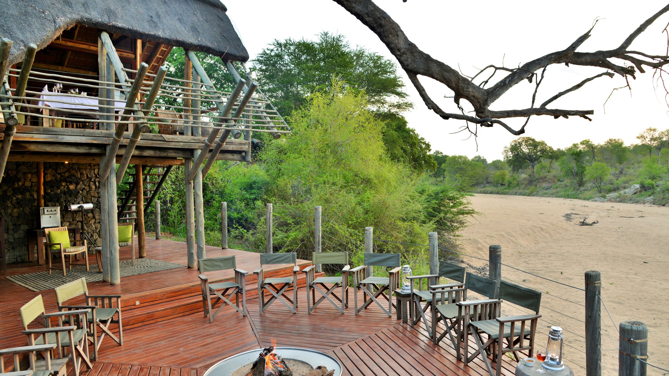 Rhino Post Safari Lodge - HR - Main Lodge Communal Area Rhino Post Safari Lodge - HR - Main Lodge Communal Area