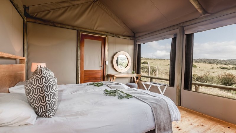 Hlosi Game Lodge Luxury Family Safari Tent (1) Hlosi Game Lodge Luxury Family Safari Tent (1)