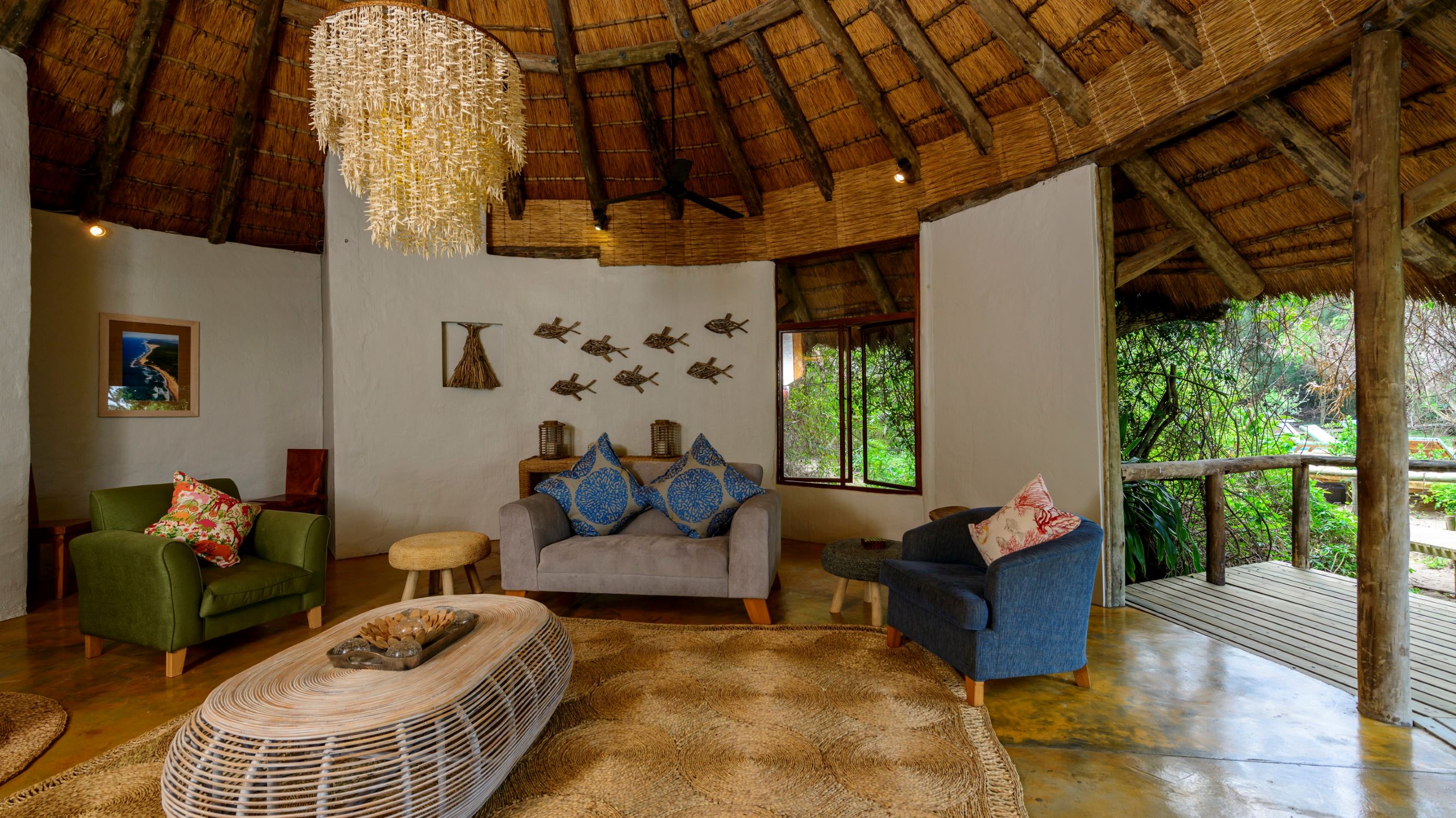 Thonga Beach Lodge Lounge Thonga Beach Lodge Lounge